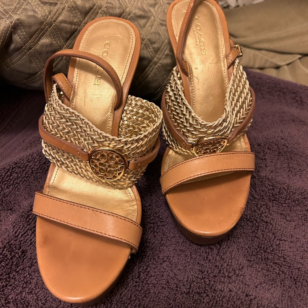 Coach wedges
